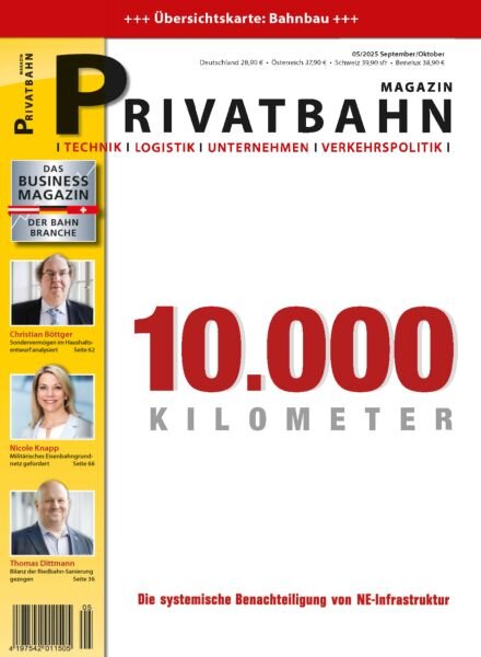 Privatbahn Magazin – September-Oktober 2025 Cover