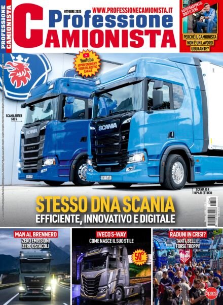 Professione Camionista – Ottobre 2025 Cover