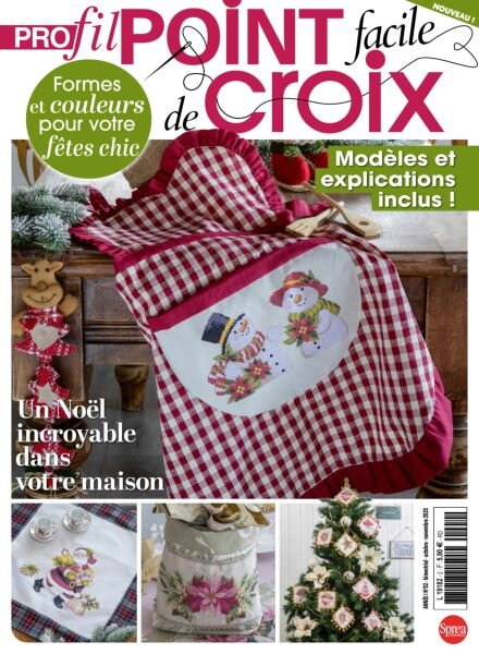 Profil Facile Point de Croix – Octobre-Novembre 2025 Cover