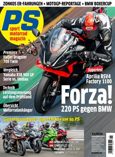 PS – November 2025 Cover