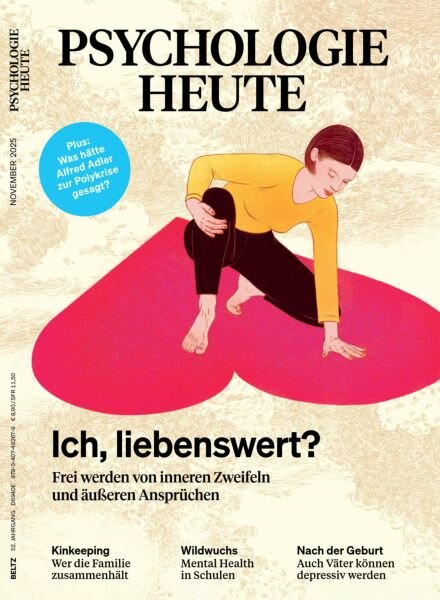 Psychologie Heute – November 2025 Cover