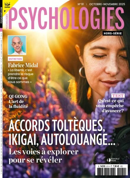 Psychologies – Hors-Serie N 91 – Octobre-Novembre 2025 Cover
