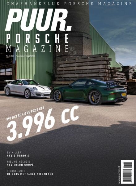 PUUR Porsche Magazine – September 2025 Cover