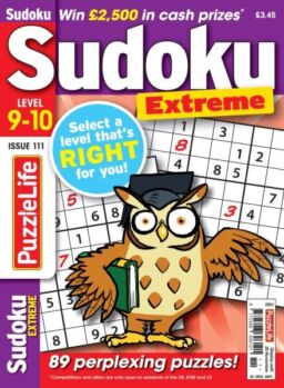 PuzzleLife Sudoku Extreme – October 2025