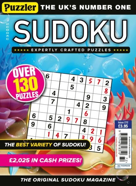 Puzzler Sudoku – Issue 272 2025 Cover