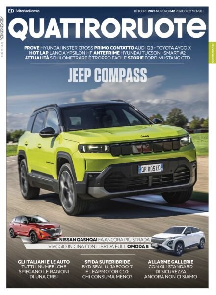 Quattroruote Italia – Ottobre 2025 Cover