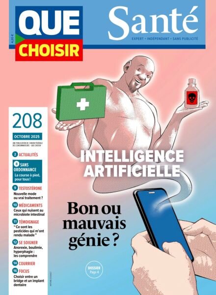 Que Choisir Sante – Octobre 2025 Cover