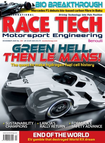 Race Tech – November 2025 Cover