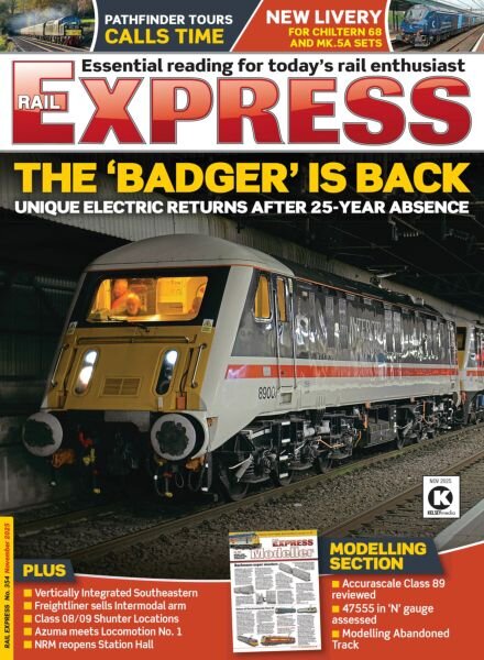 Rail Express – November 2025 Cover