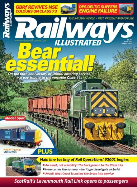 Railways Illustrated – August 2024 Cover