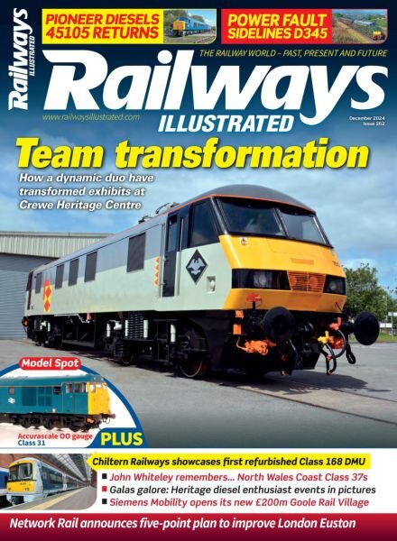 Railways Illustrated – December 2024 Cover