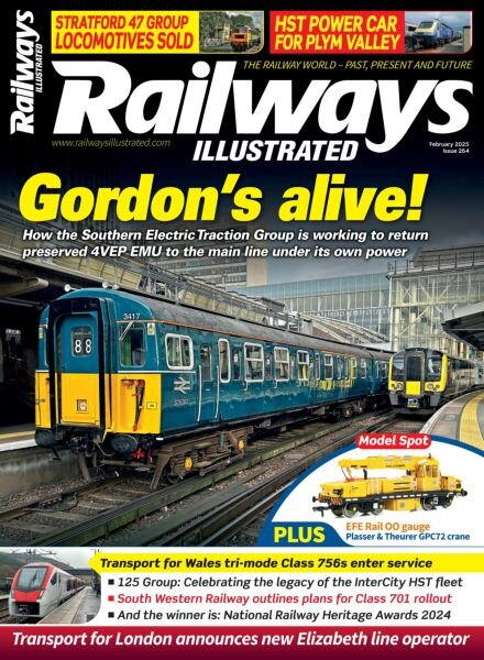 Railways Illustrated – February 2025 Cover