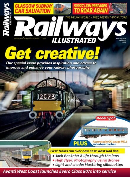 Railways Illustrated – January 2025 Cover