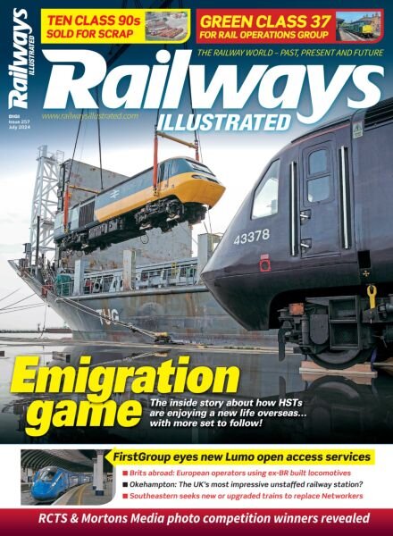 Railways Illustrated – July 2024 Cover