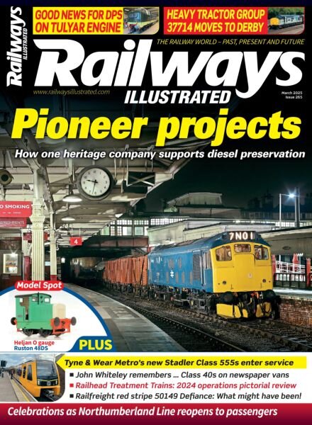 Railways Illustrated – March 2025 Cover