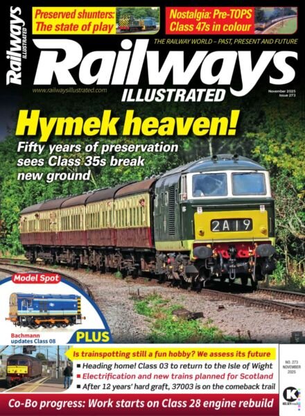 Railways Illustrated – November 2025 Cover