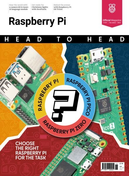 Raspberry Pi – November 2025 Cover