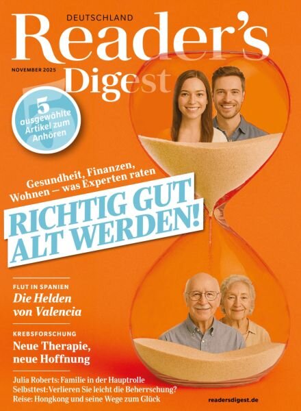 Reader’s Digest Germany – November 2025 Cover