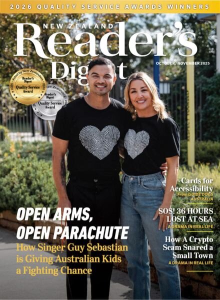 Reader’s Digest New Zealand – October-November 2025 Cover