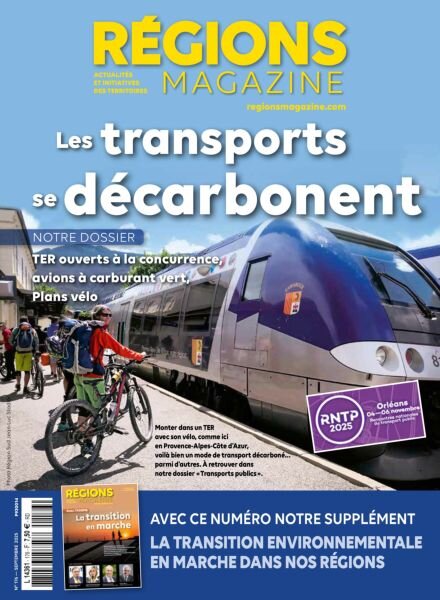 Regions Magazine – Septembre 2025 Cover