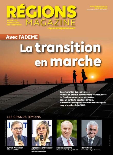 Regions Magazine Supplement Regional – Septembre 2025 Cover