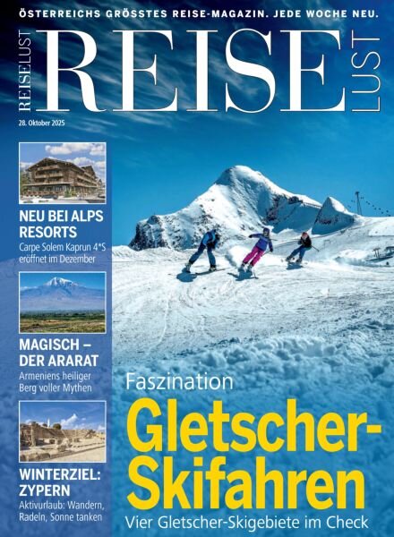 Reiselust – 28 Oktober 2025 Cover