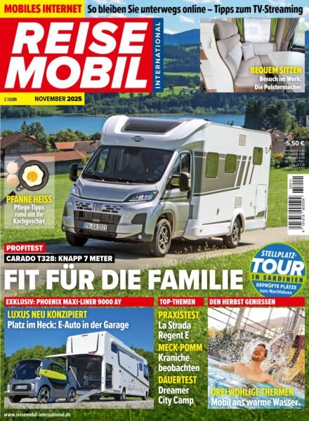 Reisemobil International – November 2025 Cover