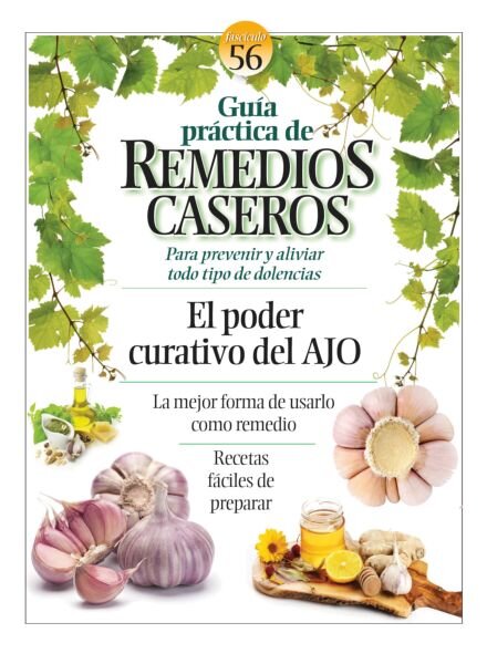Remedios Caseros – Octubre 2025 Cover