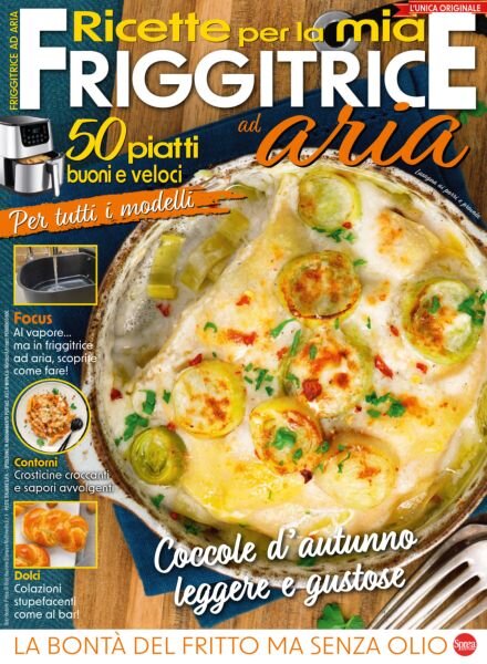 Ricette Per Friggitrici Ad Aria – Ottobre-Novembre 2025 Cover