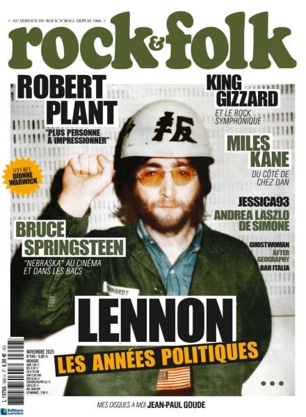 Rock & Folk – Novembre 2025 Cover