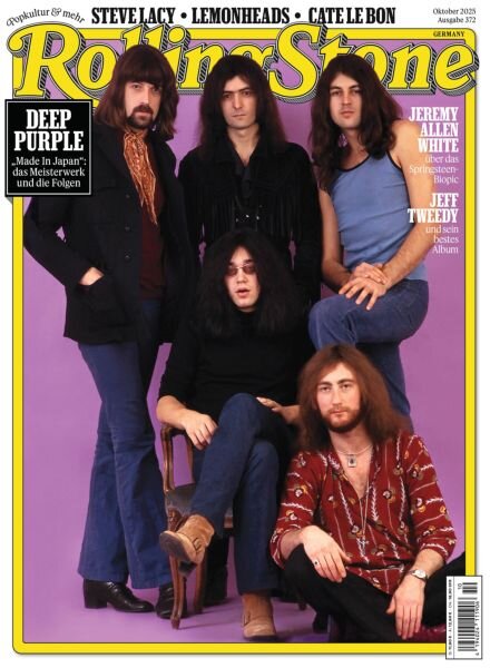 Rolling Stone Germany – Oktober 2025 Cover