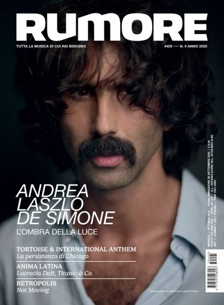 Rumore – Ottobre 2025 Cover