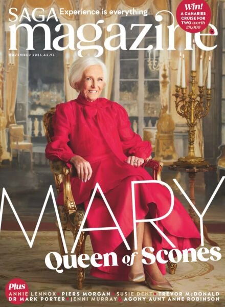 Saga Magazine – November 2025 Cover