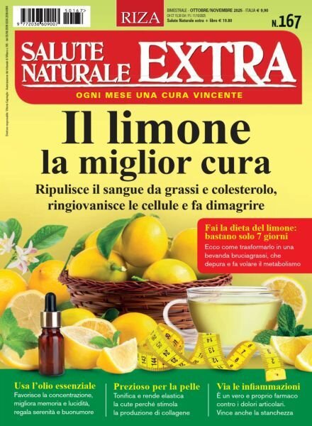 Salute Naturale Extra – Ottobre-Novembre 2025 Cover