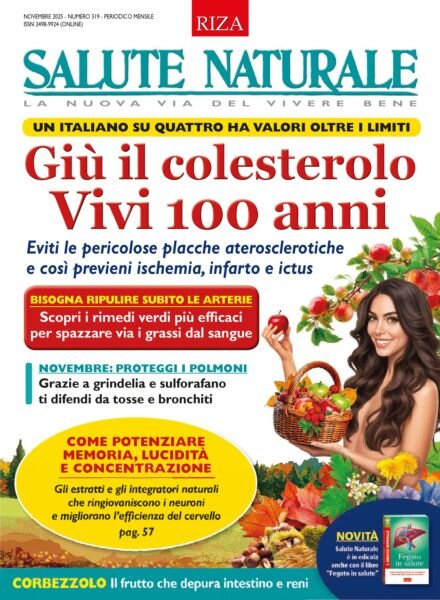 Salute Naturale – Novembre 2025 Cover