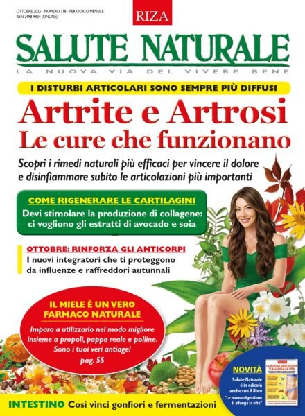 Salute Naturale – Ottobre 2025 Cover