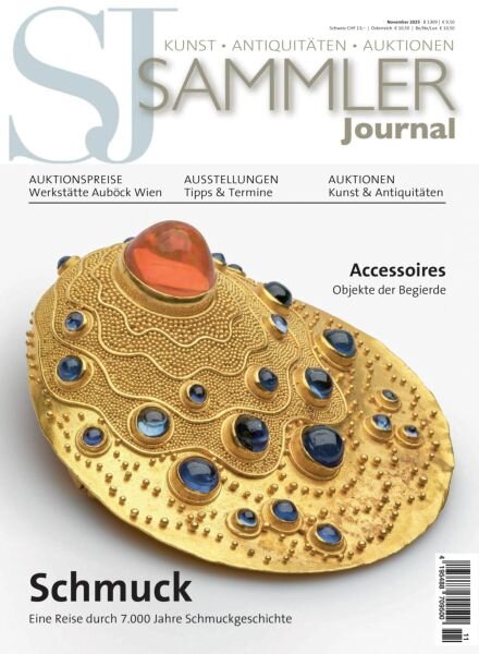 Sammler Journal – November 2025 Cover
