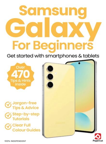 Samsung Galaxy For Beginners – Summer 2025 Cover