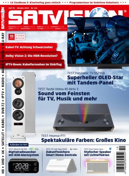 Satvision – Oktober 2025 Cover