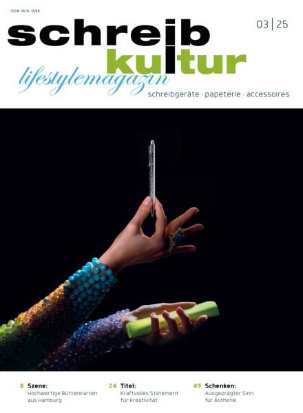 Schreibkultur – September 2025 Cover