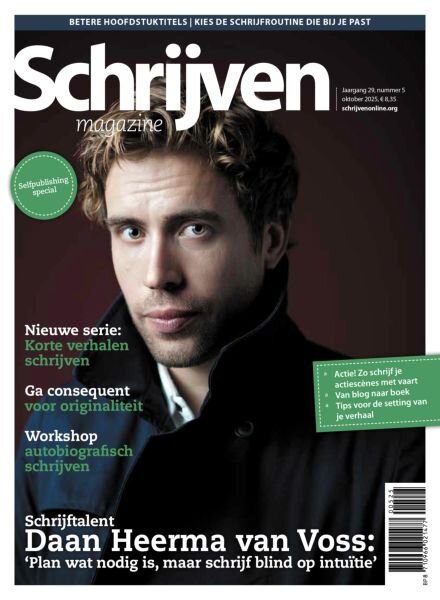 Schrijven Magazine – Oktober 2025 Cover