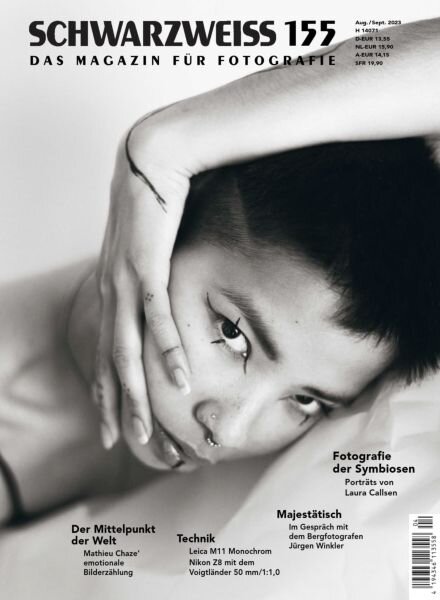 Schwarzweiss – August-September 2023 Cover