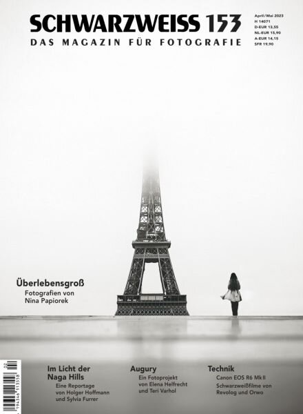 Schwarzweiss – Nr 153 April-Mai 2023 Cover