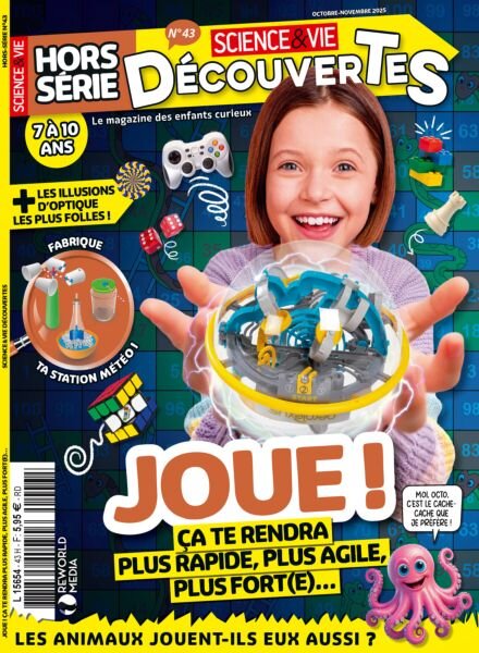 Science & Vie Decouvertes – Hors-Serie N 43 – Octobre-Novembre 2025 Cover