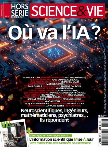 Science & Vie – Hors-Serie – Novembre 2025 Cover