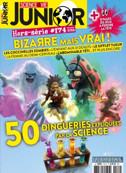 Science & Vie Junior – Hors-Serie N 174 – Novembre 2025 Cover