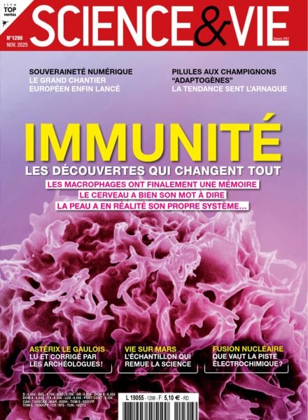 Science & Vie – Novembre 2025 Cover