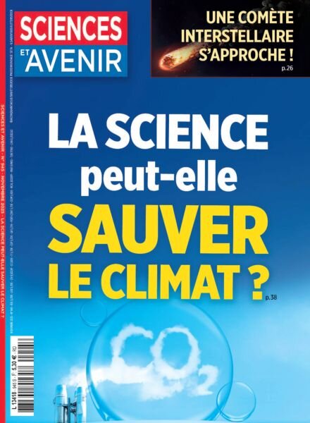 Sciences et Avenir – Novembre 2025 Cover
