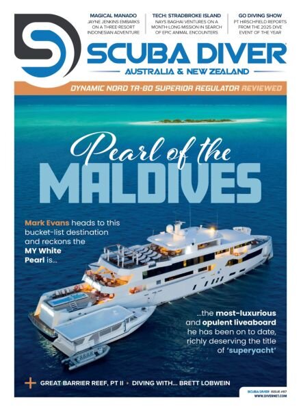 Scuba Diver Australia & New Zealand – October 2025 Cover