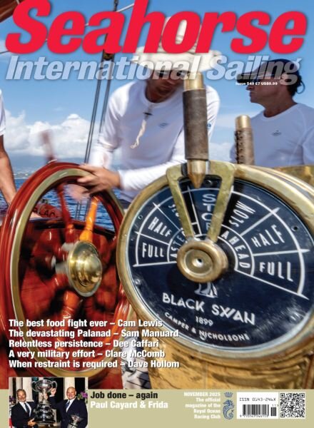 Seahorse International Sailing – November 2025 Cover